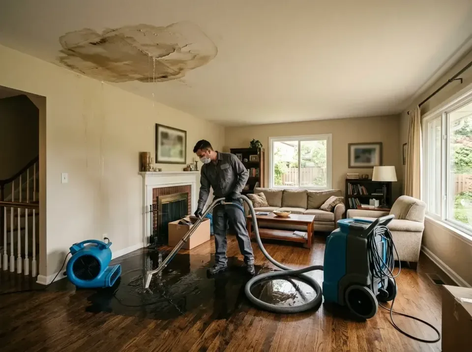 attic-pipe-burst-ceiling-drip-008 — frequently asked questions, Water Damage Restoration & Carpet Care in Wichita, KS